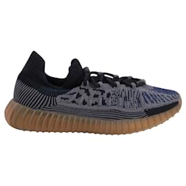 Autre Marque-ADIDAS YEEZY BOOST 350 V2 in Slate Blue Primeknit-Blue