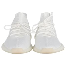 Autre Marque-ADIDAS YEEZY BOOST 350 V2 Sneakers in Triple White Primeknit-White