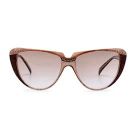 Yves Saint Laurent-Vintage Cat Eye Sunglasses 8704 PO 74 50/20 125MM-Brown