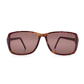 Yves Saint Laurent-Gafas de Sol Vintage Marrón Menta Unisex Icare 59MM-Castaño