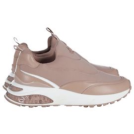 Jimmy Choo Baskets Memphis en Cuir Vieux Rose Rose
