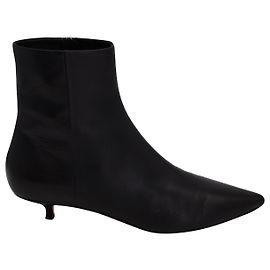 Botines Aeyde Sofie de Napa Negra Negro