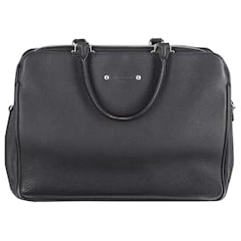 Louis Vuitton-Louis Vuitton Armand Briefcase in Black Taurillon Leather-Black