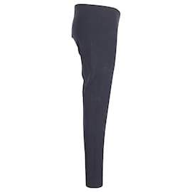 The row-The Row Straight Leg Pants in Black Cotton-Black