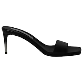 Stella Mc Cartney-Stella Mccartney Pray Heel Sandals in Black PVC-Black