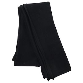 Sciarpa Givenchy in maglia di lana nera Nero
