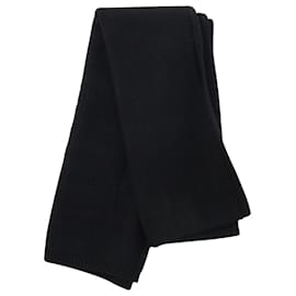 Givenchy-Bufanda de punto Givenchy en lana negra-Negro