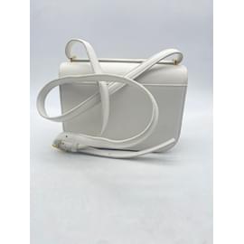 Loewe-LOEWE Handtaschen T.  Rindsleder-Weiß