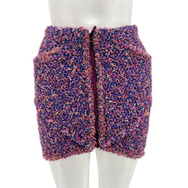 Chanel-CHANEL  Skirts T.fr 34 tweed-Pink