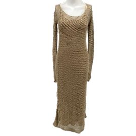 BY MALENE BIRGER Kleider T.FR Taille Einzigartige Baumwolle Beige