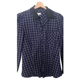 Camicia Claudie Pierlot in cotone blu navy Blu navy