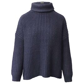 Pull Maille Col Roulé Zadig & Voltaire en Acrylique Bleu Marine Bleu Marine