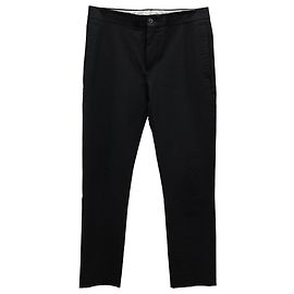 Acne Studios Brady kurze, maßgeschneiderte Hose aus schwarzer Baumwolle Schwarz