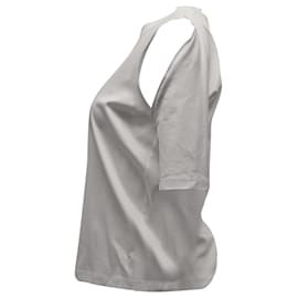 Autre Marque-Camiseta Dion Lee Utility Contour Cutout em algodão branco-Branco