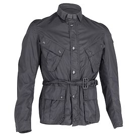 Burberry Prorsum Burberry Showerproof Field Jacket With Bellows Pockets in Black Polyamide Black