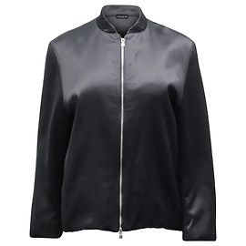 Totême Toteme Bomber Jacket in Black Viscose Black