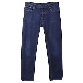 Maison Martin Margiela Vaqueros rectos de Maison Margiela en denim de algodón azul Azul