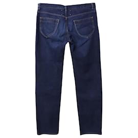 Maison Martin Margiela-Maison Margiela Straight-Cut Jeans in Blue Cotton Denim -Blue