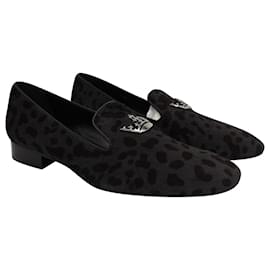 Church's-Church's Slip-On Loafers in Animal Print Pony Hair-Other,Python print