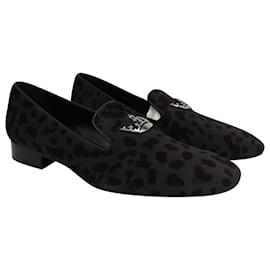 Church's-Church's Slip-On Loafers in Animal Print Pony Hair-Other