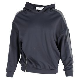 Sweat à capuche avec fermeture éclair Iro en polyamide bleu marine Bleu Marine