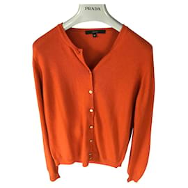 Gucci-Gilet Gucci en cachemire-Orange