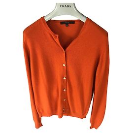 Gucci-Kaschmir-Cardigan Orange
