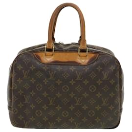 Louis Vuitton-LOUIS VUITTON Monogram Deauville Hand Bag M47270 LV Auth 38957-Monogram