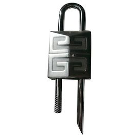 GIVENCHY Cadeado Pequeno 4G SILVER novo em blister Prata