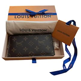 Louis Vuitton-Repertoire-Kontaktbuch-Braun