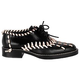 Chaussures Oxford tressées Louis Vuitton Manga Noir