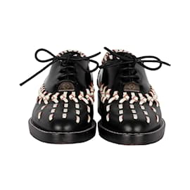 Louis Vuitton-Louis Vuitton Manga Braided Oxford Shoes-Black