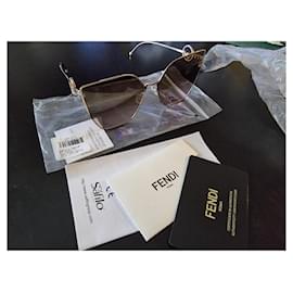 Fendi-Fendi sunglasses Gold hardware-Gold hardware