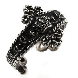 & Other Stories Anillo corona gitana Negro