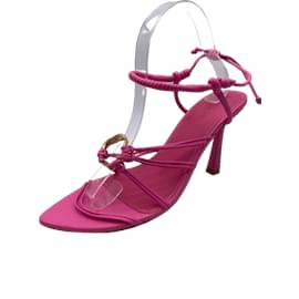 Maje-AJE  Sandals T.EU 39 Leather-Pink