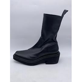 Autre Marque-ILIO SMERALDO  Boots T.EU 39 Leather-Black