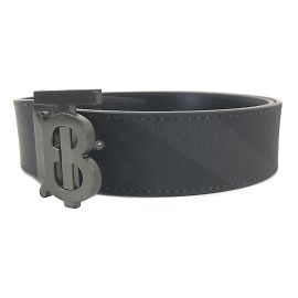 Burberry Reversible Leather Belt 80576671010 Black