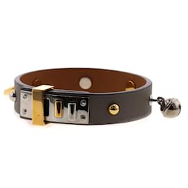 Hermès-Swift Mini Dog Clous Bracelet-Grey