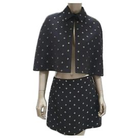 Valentino Cape Skirt Suit Set Multiple colors