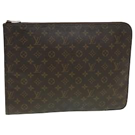 Louis Vuitton-LOUIS VUITTON Monogram Poche Document Briefcase M53400 LV Auth rd4334-Other