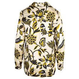 Chloé Stora-Camisa con estampado floral de Chloé Stora-Multicolor