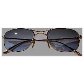 Gucci-Gucci 1618s Vintage - Muito raro!-Azul,Dourado