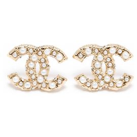 Chanel CC DIAMANTI E PERLE D'oro