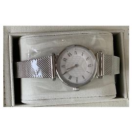 Fendi Enamel Watch Silvery Silvery
