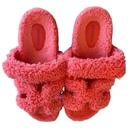 Hermès-Sandals-Coral