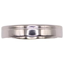 Autre Marque Ehering aus Platin Silber Hardware