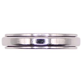 PIAGET-Ehering, Besitzmodell, WEISSES GOLD 750%O Silber Hardware