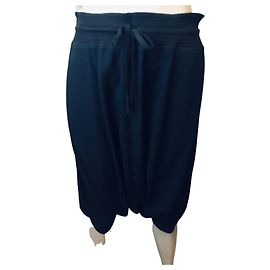 Jean Paul Gaultier Calça Harém Jean-Paul Gaultier Preto