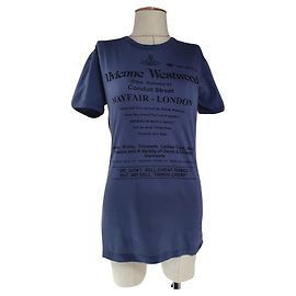 Camiseta Vivienne Westwood Anglomania de algodão roxa Roxo