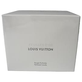 Louis Vuitton-LOUIS VUITTON Bougie de Luxe parfumée neuve sous blister-Blanc
